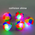 Light Up Pet Toy Ball Tpr Solid Flash Elastic Chew Ball Dog Toy Ball.