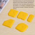 5Pcs Scraper Tool Kit Grouting Set Smoothing Trowel Grout Remover Silicone Joint Joint Filler Smoothing Spatula.