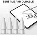 Replacement Pencil Tips for Apple Pencil 1st 2nd Generation iPencil Smooth Spare Nibs for iPad Pro Pencil 1/2 Stylus Fine Nib.