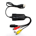 CVBS Converter USB Video Capture Card USB 2.0 Audio Video Converter Accessories for Computer DVD Camcorder. 