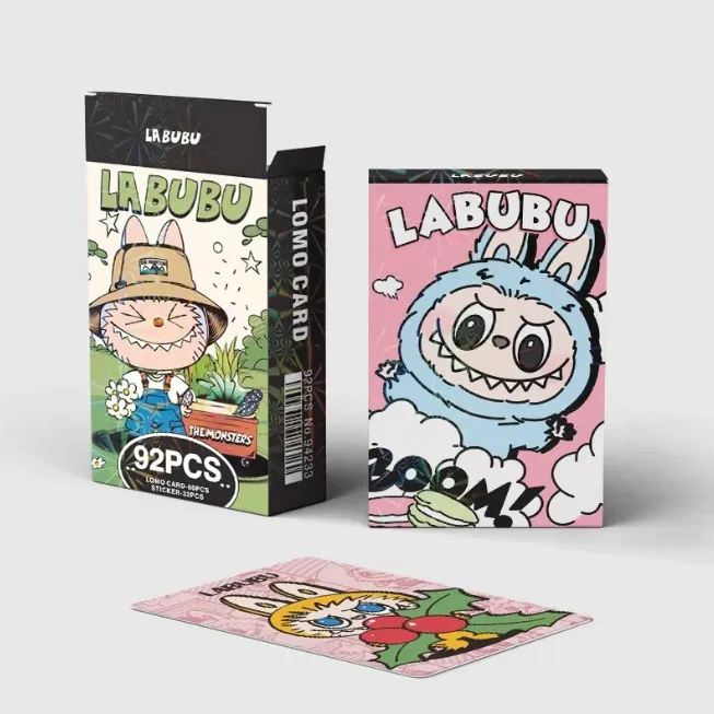 60PCS%20Lomo%20Card%20+%2032PCS%20Stickers%2092PCS/BOX%20Anime%20Labubu%20Double%20Sided%20Printed%20Cards%20with%20Box%20-%20Image%205