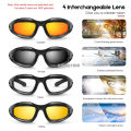 【New and Improved】 Daisy Polarized Tactical Sunglasses Men Airsoft Glasses UV400 Protection Military Desert Hiking.