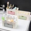 Women Makeup Case Storage Organizer Cosmetic Holder Container Box With Drawer 1 Pcs. 