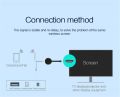 1080P Wireless WiFi Display TV Stick Video HDMI-compatible Adapter Supports Chrome cast 3 2 Receiver Miracast Airplay.