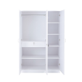 Andormahal (Melamine Laminated Board) Classic 3 part Almirah - 6feet by 3feet by 16 inch.