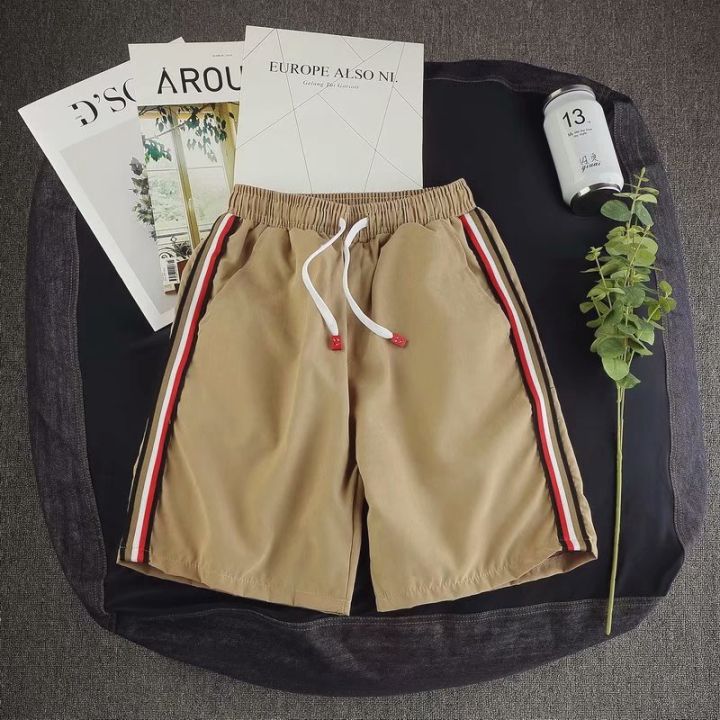 Factory%20Wholesale%20Mens%20Shorts%20Casual%20Mens%20Fashion%20Loose%20All%20Match%20Korean%20Sweat%20Sports%20Plain%20Stripe%20Shorts%20for%20Men%20and%20Women%20Comfortable%20Breath%20Beach%20Short%20Pants%20-%20Image%207