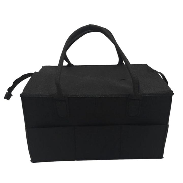 Individual Foldable Baby Diaper Caddy Organiser Gift Kid Toys Portable Bag/Box for Car Travel Changing Table Organizer with Lid Storage Bag