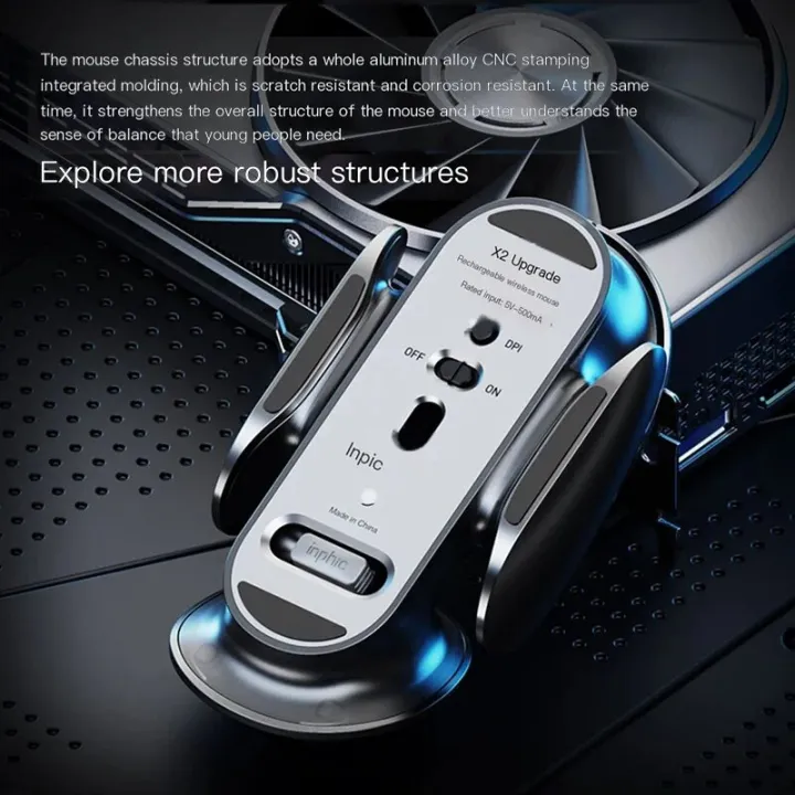 X2%20Metal%202.4G%20Wireless%20Mouse%20USB%20Ergonomic%20Type-C%20Rechargeable%20Wireless%20Gaming%20Mouse%20Red%20Optical%20Computer%20Mause%20For%20PC%20Laptop%20-%20Image%205