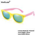 WarBlade Fashion Kids Sunglasses Children Polarized Sun Glasses Boys Girls Glasses Silicone Safety Baby Shades UV400 Eyewear.