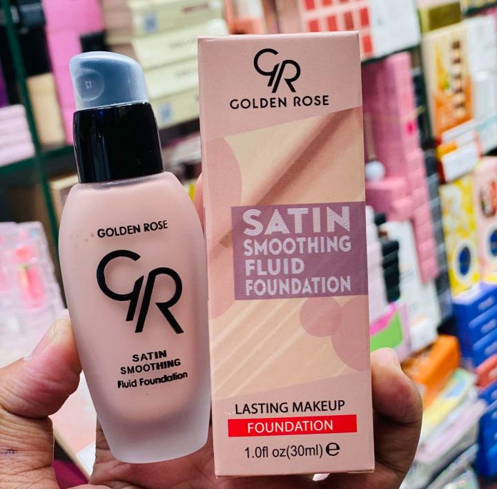 Golden Rose Satin Smoothing Fluid Foundation
