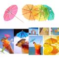 Cake umbrella-5pc/mini decoration umbrella-5/Juice glass Umbrella for using CAKE/JUICE DECORATION-5pc.