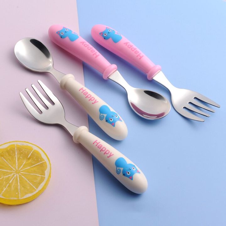 Stainless%20Steel%20Baby%20Fork%20Spoon%20Set%20Food%20Feeding%20Training%20Tableware%20Cartoon%20Dessert%20Spoons%20for%20Children%20Baby%20Gadgets%20Utensils%20-%20Image%206
