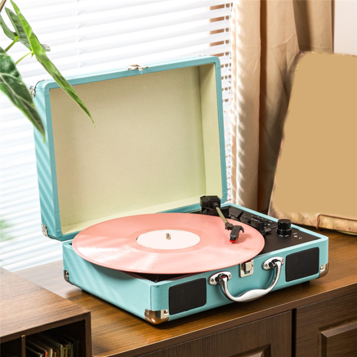 Vinyl%20Phonograph%20Portable%20Retro%20Classic%20USB%20Bluetooth%20Speaker%20Record%20Player%20PC%20Recorder%20-%20Image%206