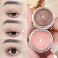 Monochrome Eyeshadow Cream Mousse Texture Matte Eyeshadow Primer Latte Makeup Eyeshadow. 
