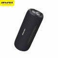 Awei Y669 Outdoor TWS Waterproof Portable Bluetooth Wireless IPX7 Speaker (Black). 