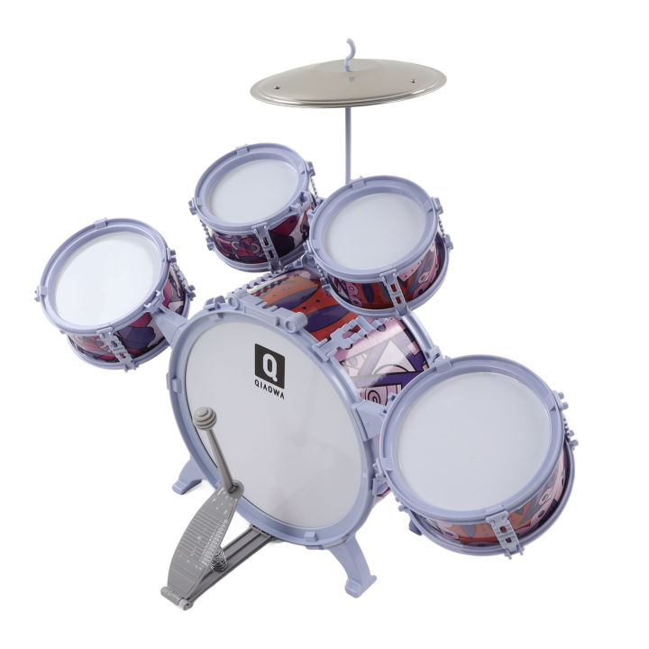 Kids%20Jazz%20Drum%20Set,%20Different%20Thickness%20Children%20Drum%20Set%20for%20Home%20Use%20-%20Image%204