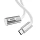 2M USB Type C to Magsafe 3 Magnetic Charger Cord Laptop Charging Cable Converter PD 140W for MacBook Air/Pro A2442 A2485 A2681. 