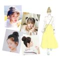 3 Colors Donut Foam Sponge Hair Binding Rings Fashion Updo Bun Hair Tools for Girls Women Hairstyles Braid Hair Accessories. 