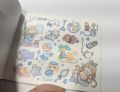 Kawaii Cute Sticky Journal Sticker Book 20 Sheet (sticker and journal book/ note pad.