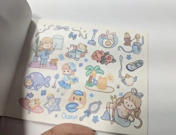 Kawaii%20Cute%20Sticky%20Journal%20Sticker%20Book%2020%20Sheet%20(sticker%20and%20journal%20book/%20note%20pad%20-%20Image%202