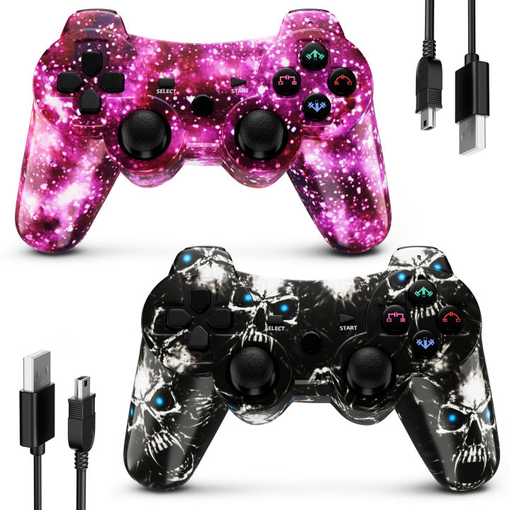 Wireless Game Controller For PS3 Gamepad For Double Shock 3 Bluetooth-4.0 Joystick For USB PC Controller For PS3 Joypad