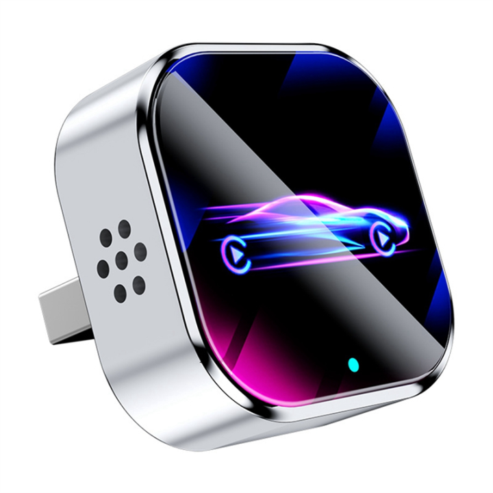 2in1 Smart Wireless Carplay Android Auto USB Car Dongle AI Box ...
