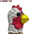 White Rooster Hotline Miami Game Props Mad Chicken Mask April Fools' Day Costume Party Animal Head Cosplay Props Carnival Access. 