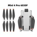 DJI Mini 4/ 4-Pro Replacement Propeller 6030F (8Pcs/4pairs) with Screws and Driver. 
