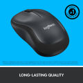 Logitech M220 SILENT Wireless Mouse, 2.4 GHz with USB Receiver, 1000 DPI Optical Tracking, 18-Month Battery, Ambidextrous, Compatible with PC, Mac, Laptop. 