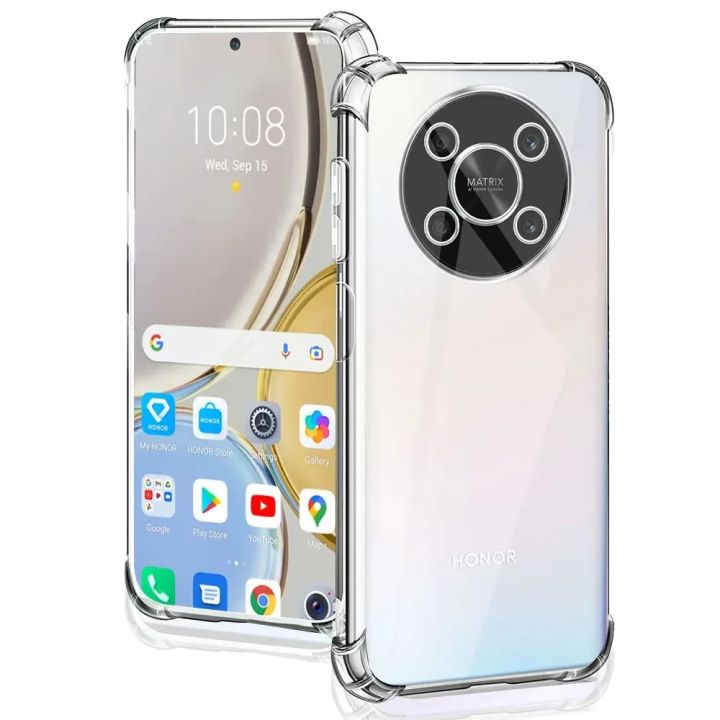 Custodia In Silicone Per Huawei Honor Magic 6 Lite 5G Design Metal
