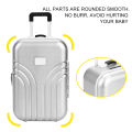 Baby Suitcase Toy Mini Luggage Box Plastic Small Trolley Case Cute Hand Money Decoration for Kids Girls.