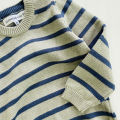 Boys Long Sleeve Striped Pullover Sweater For Winter From Levin.