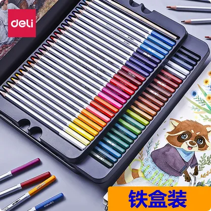 Deli%206568%20color%20lead%20color%20pencil%20iron%20box%2072%20Color%20-%20Image%202
