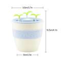 Office Humidifier 200ml Anion Potted Plant Diffuser Ultrasanic Cool Mist Air Purifier Cool Mist Essential Oil Mixture Moisture For Office Home Bedroom. 