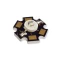 5Pcs- White 3W LED SMD Chip 3v 3.8v With Metal Plate Heatsink Heat Sink Aluminum Base 20mm P.C.B DIY. 
