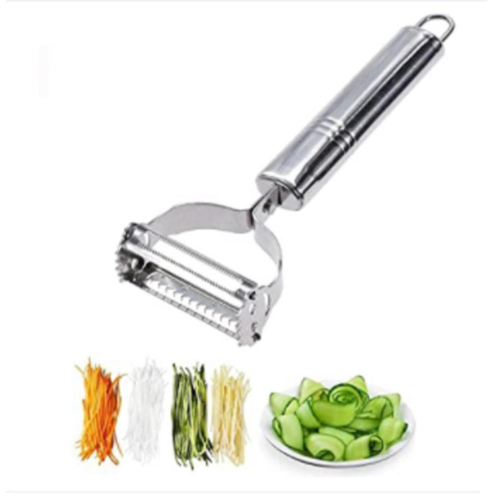 Stainless Steel Multi-function Vegetable Double Peeler Cutter Julienne Peeler Potato Carrot Grater Kitchen Tool