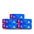 Neela Sanitary Napkin - Wings System - 100% Cotton - Combo of 5 Pack - 40 Pads. 