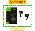 QCY T13 ANC 2 TWS Earphones 2nd Generation 4 Mic 28dB ANC Up to 30 hours Playtime with ANC off BT 5.3 68ms Gaming Mode IPX5 Waterproof 10mm Dynamic Driver Wireless Bluetooth Earbuds. 
