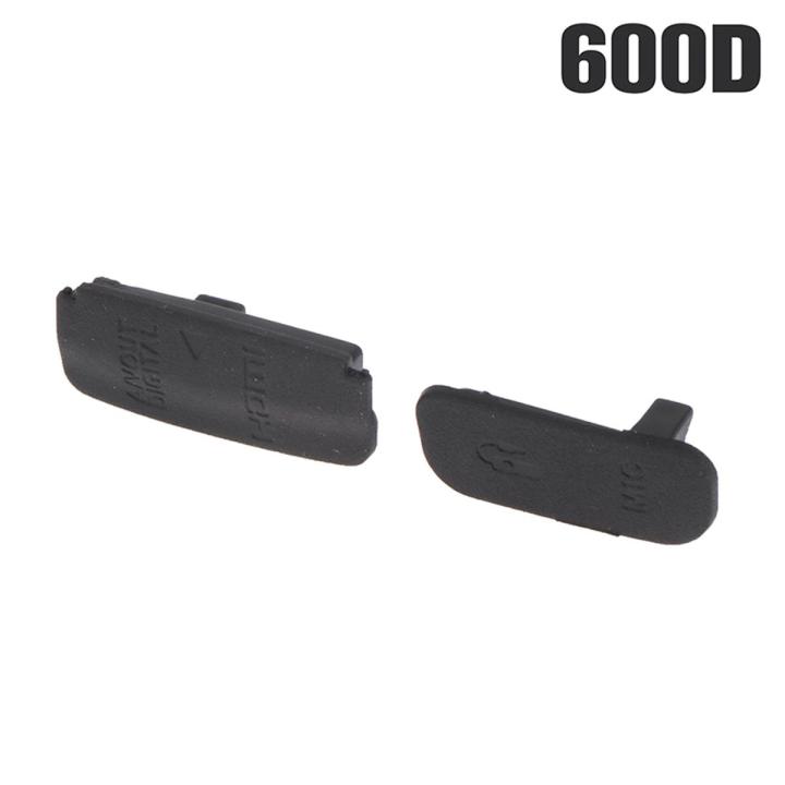 NEW Rubber Door Bottom Cover For Canon EO600D 40D 1100D 5D 70D 6D 7D USB Camera Creek