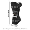 2pcs Knee Booster Brace Joint Support Spring Stabilizer Pad Power Lift Knee Brace Weak Old Legs Sports Climbing Mountains Stairs. 