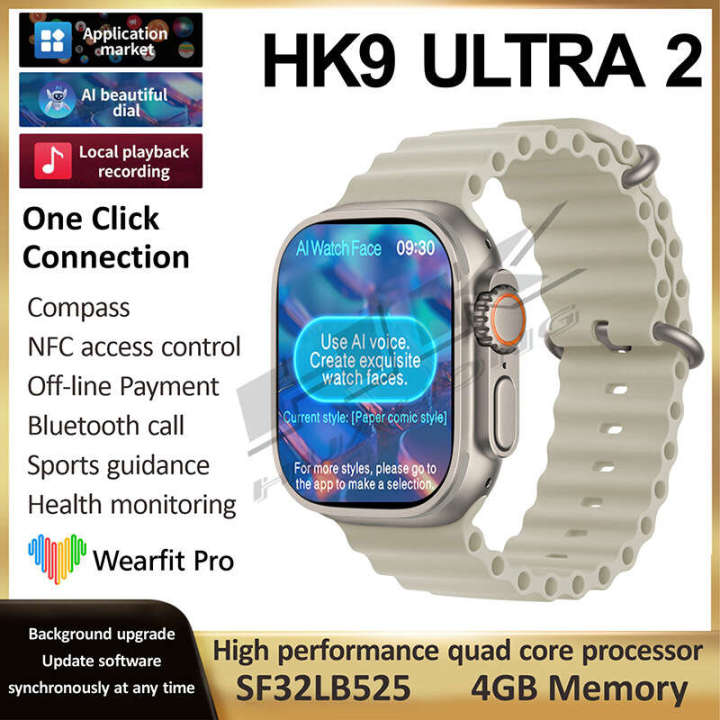 HK9%20ultra%202%20Gang%20Leader%20Qiao%206th%20generation%20AI%20exquisite%20dial%20recording%20smartwatch%203gen%20smart%20watch%20-%20Image%206