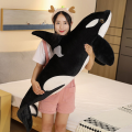 50CM Simulation Killer Whale Plush Toys Stuffed Orcinus Orca Fish Doll Shark Cartoon Soft Sleep Pillow Kids Girls Baby Gift. 