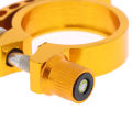 25.4-34.9mm Aluminum Bike Bicycle Seatpost Clamp Quick Release Seat Post.