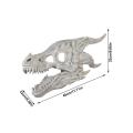 New Dragon Mask Movable Jaw Dino Mask Moving Jaw Dinosaur Decor Mask For Halloween Party Cosplay Mask Decoration.