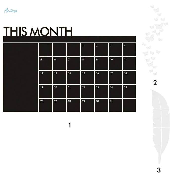 Monthly%20Planner%20Calendar%20Blackboard%20Removable%20Wall%20Sticker%20Chalk%20Board%20Decal%20-%20Image%205