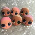 Doll Bald Heads Hair DIY Planting Makeup Practice Doll Parts White Black Brown Skin Doll Bald Head. 