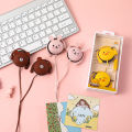 Ear Hook Stereo Earphone Sport Running Headset Earbuds Earphones For Girls Womens Kids Ladies Cute Rabbit Duck Panda Earphone.