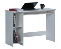 KD MART Engineered Wood  Paticle Board Study & Computer Table and Office Desk (White, Matte Finish). 