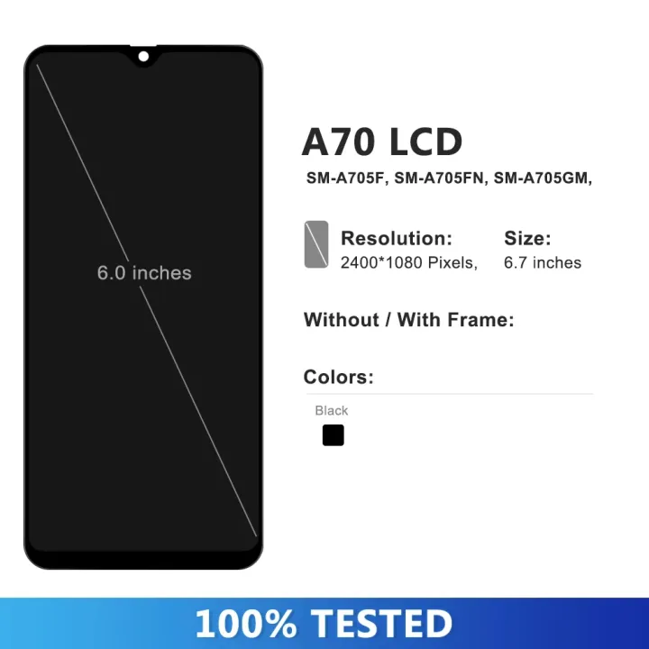 LCD%20No%20Frame%20For%20Samsung%20Galaxy%20A70%20SM-A705F%20A705GM%20Display%20Touch%20Screen%20Digitizer%20Assembly%20Replacement%20Parts%20-%20Image%205