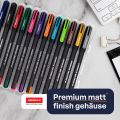 Unomax Geltron Fashion Gel Pen - Pack of 12, Assorted Colours pen. 